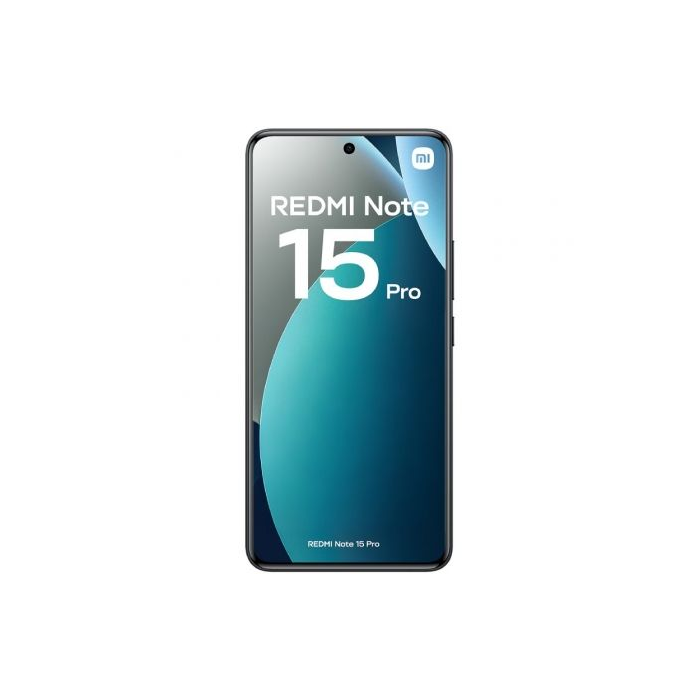 Xiaomi Redmi Note 15 Pro Smartphone 6.83" 12GB RAM 512GB ROM Negro - Cámara 200MP, Batería 6500 mAh, Carga 45W, Resistencia IP65, HyperOS 2