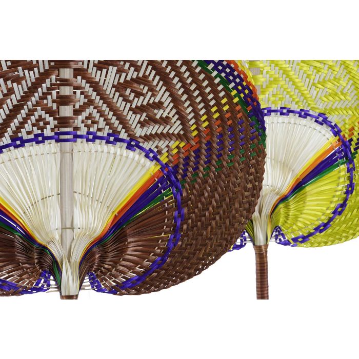 DKD Home Decor Decoracion Pared Balines Natural Naranja Bambu 0.5 x 32 x 40 cm (2 Unidades) 3 DKD Home Decor Decoracion Pared Balines Natural Naranja Bambu 0.5 x 32 x 40 cm (2 Unidades) 3