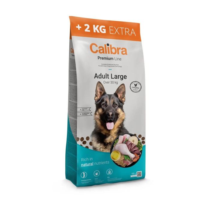 Calibra Dog Premium Line Adult Large 12+2 kg