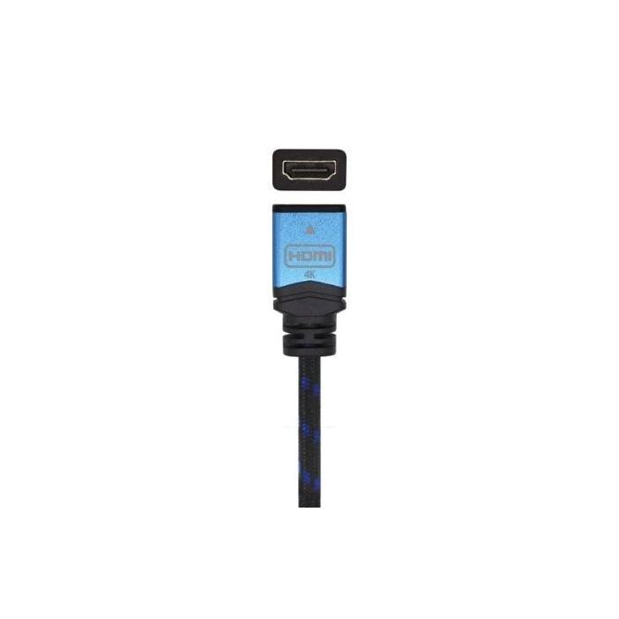 AISENS - CABLE HDMI V2.0 PROLONGADOR PREMIUM ALTA VELOCIDAD / HEC 4K@60HZ 18GBPS, A/M-A/H, NEGRO/AZU 1 AISENS - CABLE HDMI V2.0 PROLONGADOR PREMIUM ALTA VELOCIDAD / HEC 4K@60HZ 18GBPS, A/M-A/H, NEGRO/AZU 1