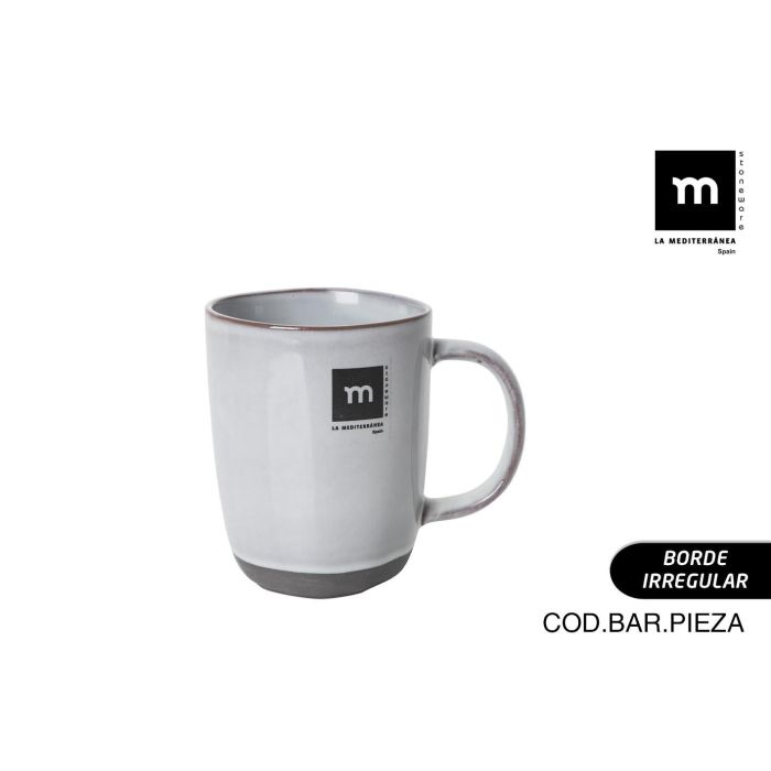 Mug 290 ml Black Clay Inde (24 Unidades) Mug 290 ml Black Clay Inde (24 Unidades)