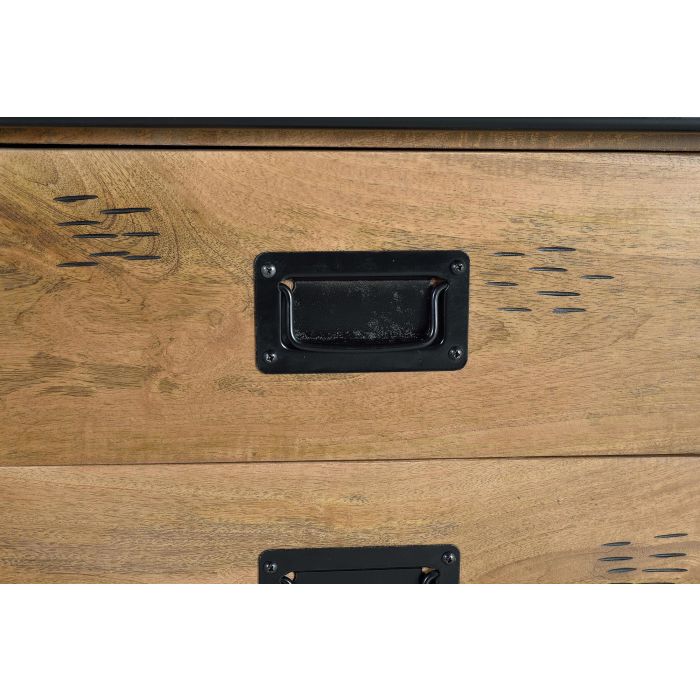 Giner Y Colomer Armario Industrial de Madera de Mango con 4 Cajones y Detalles Metálicos 6 Giner Y Colomer Armario Industrial de Madera de Mango con 4 Cajones y Detalles Metálicos 6