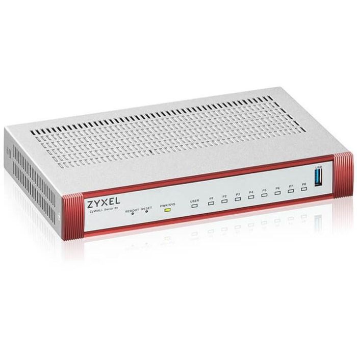 Zyxel Firewall USG FLEX 100H - Rendimiento Cortafuegos 3 Gbit/s, Rendimiento VPN 0,75 Gbit/s, 8 Puertos Ethernet 3 Zyxel Firewall USG FLEX 100H - Rendimiento Cortafuegos 3 Gbit/s, Rendimiento VPN 0,75 Gbit/s, 8 Puertos Ethernet 3