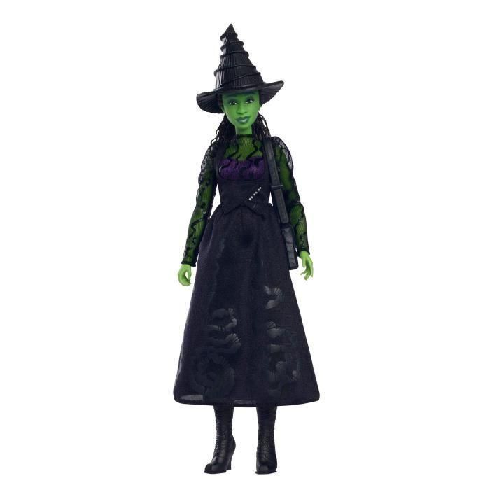 Mattel Hxt62 Muñeca de Moda Elphaba Thropp inspirada en Wicked con vestido, mangas de encaje, botas y sombrero 3 Mattel Hxt62 Muñeca de Moda Elphaba Thropp inspirada en Wicked con vestido, mangas de encaje, botas y sombrero 3