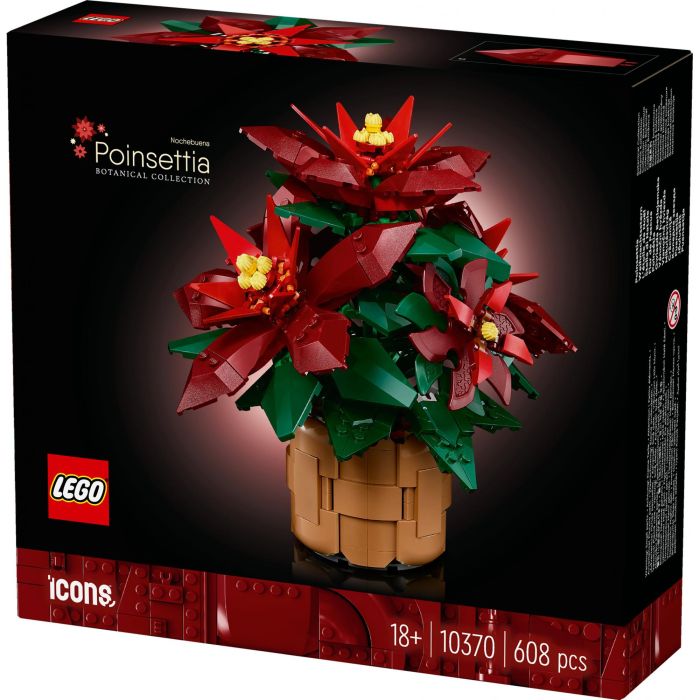 Juego de Construcción Lego Flor de Pascua 608 Piezas 10