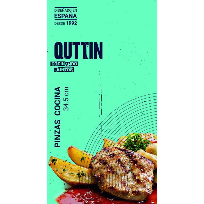 Pinzas de cocina Quttin 34.5 cm (24 Unidades) 5 Pinzas de cocina Quttin 34.5 cm (24 Unidades) 5