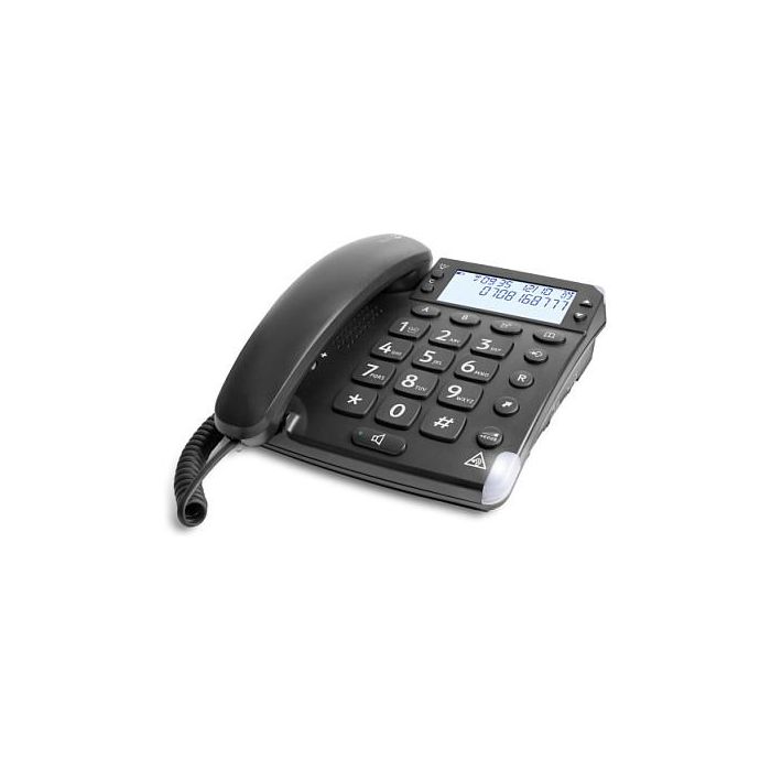 Doro Magna 4000 Teléfono Analógico con Altavoz, Identificador de Llamadas, 50 Entradas, Negro 0 Doro Magna 4000 Teléfono Analógico con Altavoz, Identificador de Llamadas, 50 Entradas, Negro 0