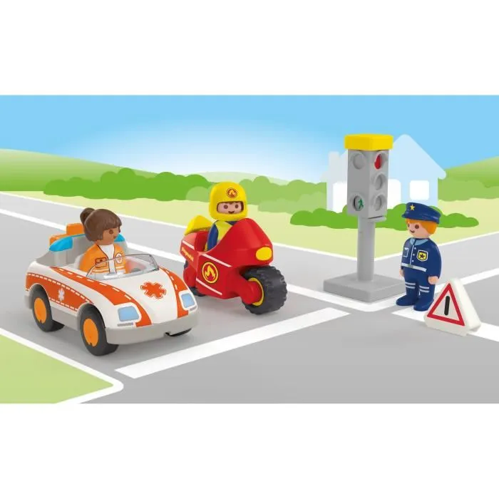 Playmobil Héroes del día a día Junior - Edad mínima recomendada: 1 año 1