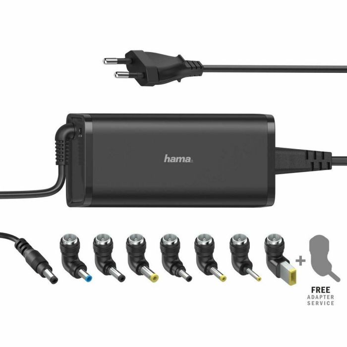 HAMA Cargador universal portatil 8 adapt., de 15-19V/90W