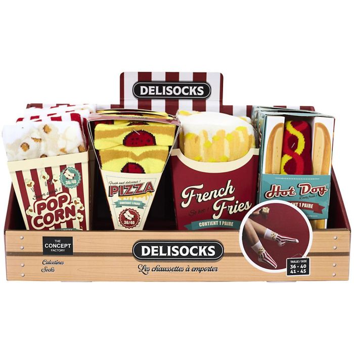Calcetines De Fast Food The Concept Factory 3 Calcetines De Fast Food The Concept Factory 3
