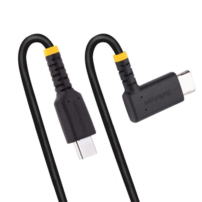 Cable USB-C Startech R2CCR-1M-USB-CABLE Negro 1 m 1 Cable USB-C Startech R2CCR-1M-USB-CABLE Negro 1 m 1