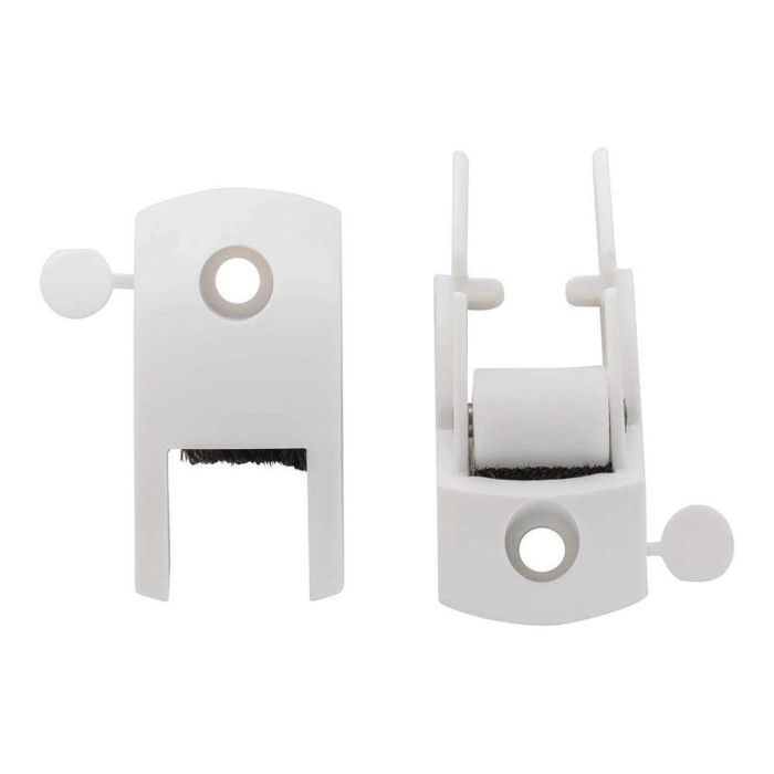 Schellenberg 15681 Guía Cinta Duo Plus Mini Rodillos y Burlete para Cintas de 14mm