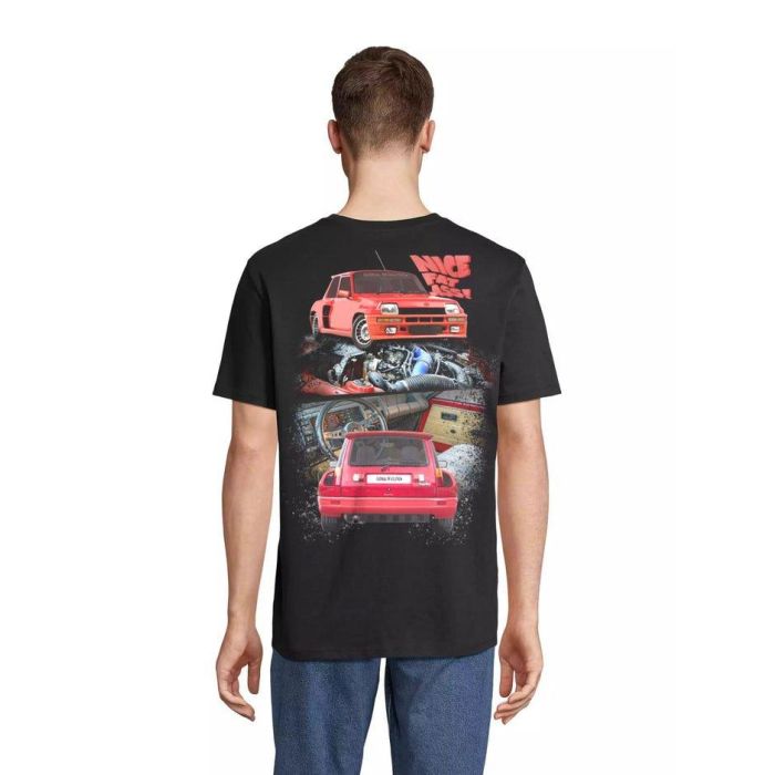 Radikal Revolution RKNFA103L Camiseta Negra Talla L con Diseño Gráfico Renault 5 Turbo "Nice Fat Ass" Homenaje al Icono del Rally 4 Radikal Revolution RKNFA103L Camiseta Negra Talla L con Diseño Gráfico Renault 5 Turbo "Nice Fat Ass" Homenaje al Icono del Rally 4