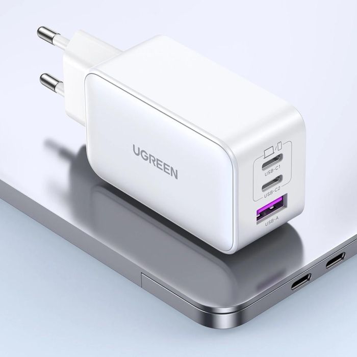 UGREEN Nexode USB-A+2*USB-C 140W GaN Fast Charger+USB-C Cable wht 3 UGREEN Nexode USB-A+2*USB-C 140W GaN Fast Charger+USB-C Cable wht 3