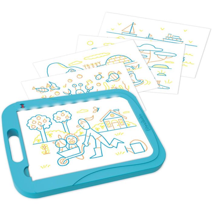 Nathan NAT3701656100409 - DESSINEO Mi tableta de dibujo - Juego creativo - A partir de 4 años 1