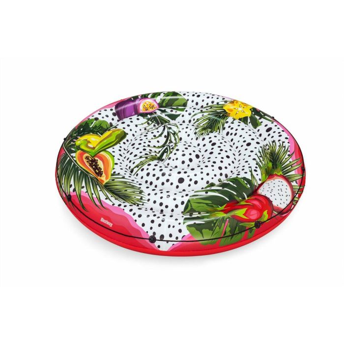 Bestway Isla Flotante Hinchable con Cuerda Fruta de la Pasion D188cm Playa y Piscina 43720 13