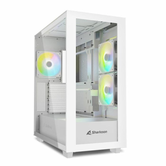Midi Sharkoon Rebel C60 RGB White 0 Midi Sharkoon Rebel C60 RGB White 0