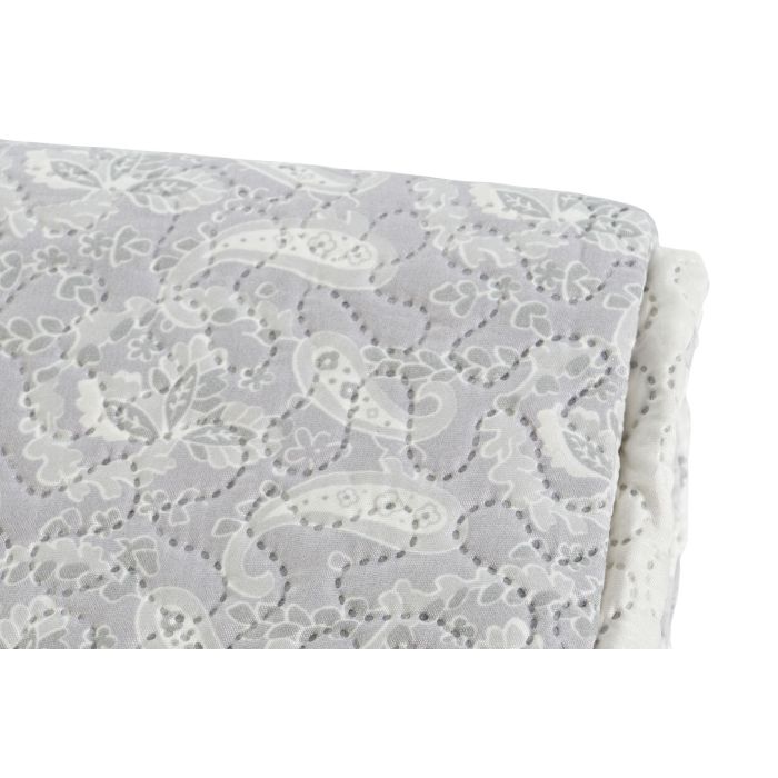 Colcha Cottage DKD Home Decor Beige Gris 270 x 1 x 270 cm 4 Colcha Cottage DKD Home Decor Beige Gris 270 x 1 x 270 cm 4