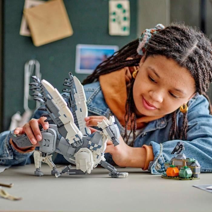 LEGO Harry Potter Buckbeak (76427) - Figura Articulada del Hipogrifo, Set de Construcción para Niños a Partir de 9 Años 4 LEGO Harry Potter Buckbeak (76427) - Figura Articulada del Hipogrifo, Set de Construcción para Niños a Partir de 9 Años 4