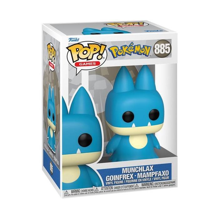 Funko POP Figura de Vinilo de Munchlax 9cm, Coleccionable en Caja Regalo con Ventana 2 Funko POP Figura de Vinilo de Munchlax 9cm, Coleccionable en Caja Regalo con Ventana 2