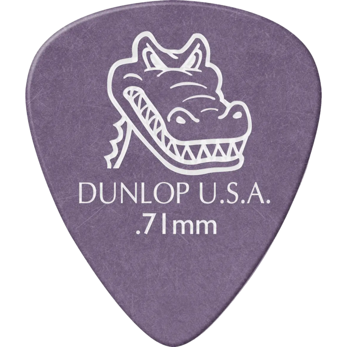 Dunlop Gator Grip Púas Guitarra Plectros 0,71Mm Pack 12 Unidades 3