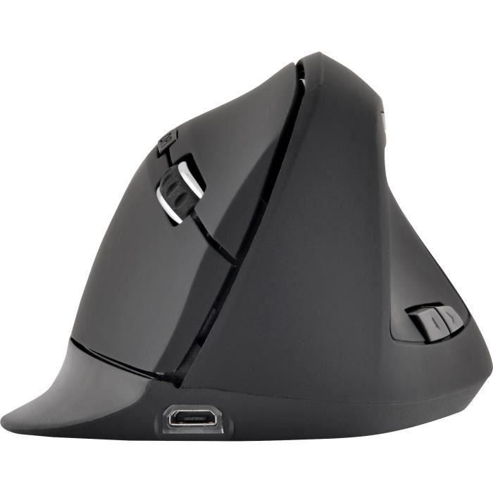 Ratón ergonómico - Inalámbrico - Bluestork - Óptico - 1200 ppp - 6 botones - PC / MAC 1 Ratón ergonómico - Inalámbrico - Bluestork - Óptico - 1200 ppp - 6 botones - PC / MAC 1
