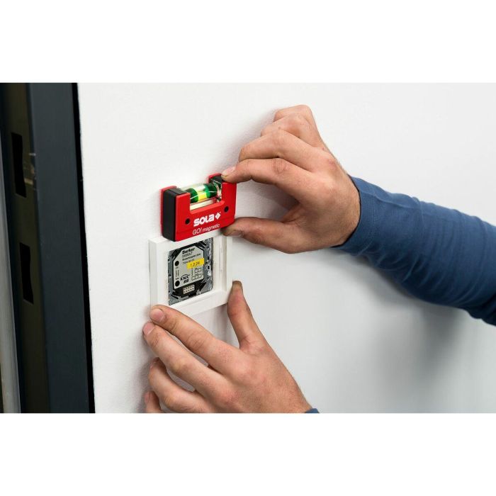 Nivel de Burbuja SOLA  GO! 68 mm Aluminio Plástico 11