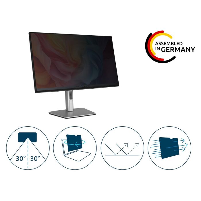 Kensington High Clarity Filtro de Privacidad para Monitor 24" (61 cm) 16:10 - Anti-Reflejo, Luz Azul, Protector Pantalla Removible 2 Kensington High Clarity Filtro de Privacidad para Monitor 24" (61 cm) 16:10 - Anti-Reflejo, Luz Azul, Protector Pantalla Removible 2