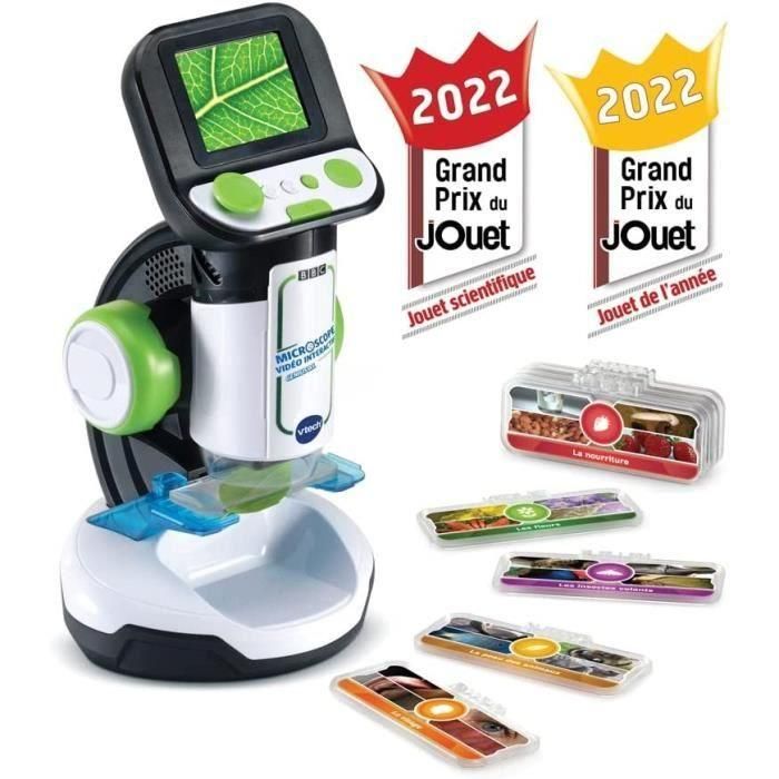 VTech Genius XL - Videomicroscopio Digital con Zoom 200x y Pantalla a Color 2.4'' para Niños 1 VTech Genius XL - Videomicroscopio Digital con Zoom 200x y Pantalla a Color 2.4'' para Niños 1