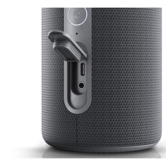 Altavoz portátil inalámbrico LoeWE - Nosotros. HEAR 1 - Bluetooth - 40W - IPX6 - 14h de duración de batería - Gris tormenta 5 Altavoz portátil inalámbrico LoeWE - Nosotros. HEAR 1 - Bluetooth - 40W - IPX6 - 14h de duración de batería - Gris tormenta 5