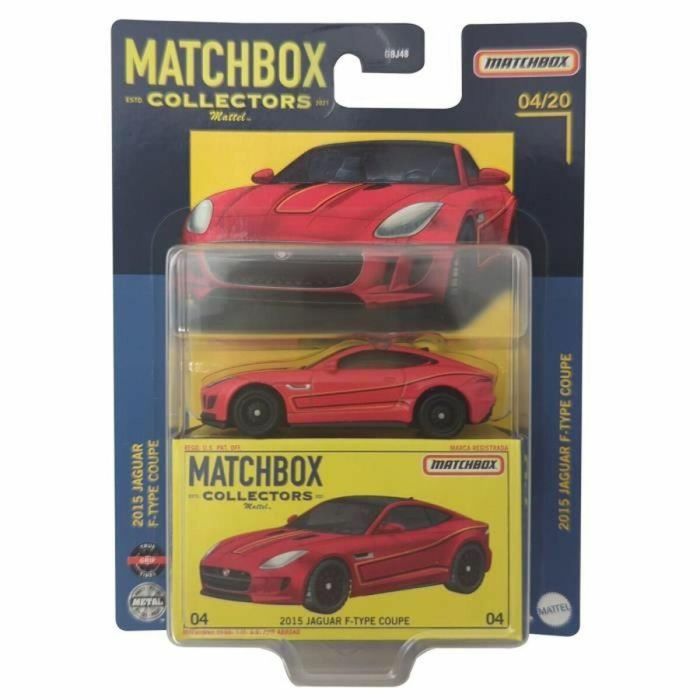 Matchbox GBJ48 - Vehículo de Colección Coche de Juguete Pequeño Modelo Aleatorio para Niños Mayores de 3 Años
