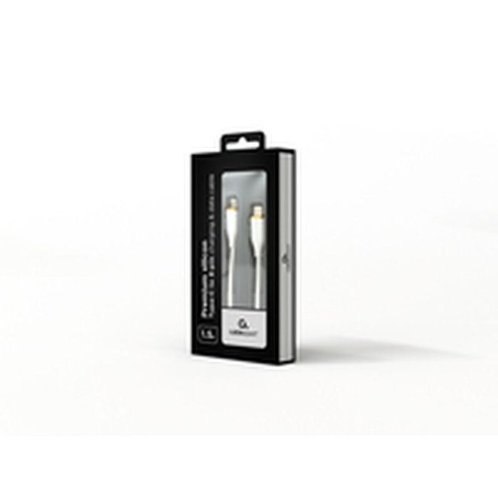Cargador GEMBIRD CC-USB2S-CM8PM-1.5M-W 1 Cargador GEMBIRD CC-USB2S-CM8PM-1.5M-W 1