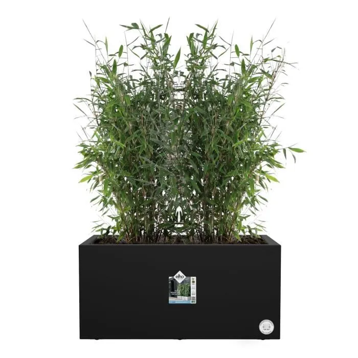 Elho Jardinera Vivo Next Long 80 Negro L 78 x B 39 x H 38 cm ELH8711904499068 Interior/Exterior 100% Reciclado 2