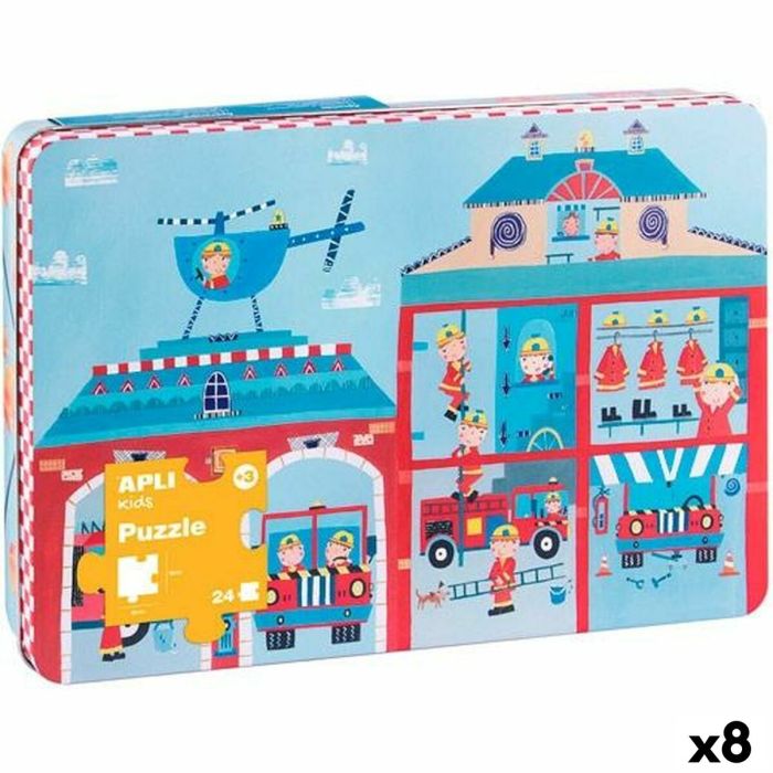 Puzzle Apli 48 x 32 cm Bombero 24 Piezas (8 Unidades) 0 Puzzle Apli 48 x 32 cm Bombero 24 Piezas (8 Unidades) 0