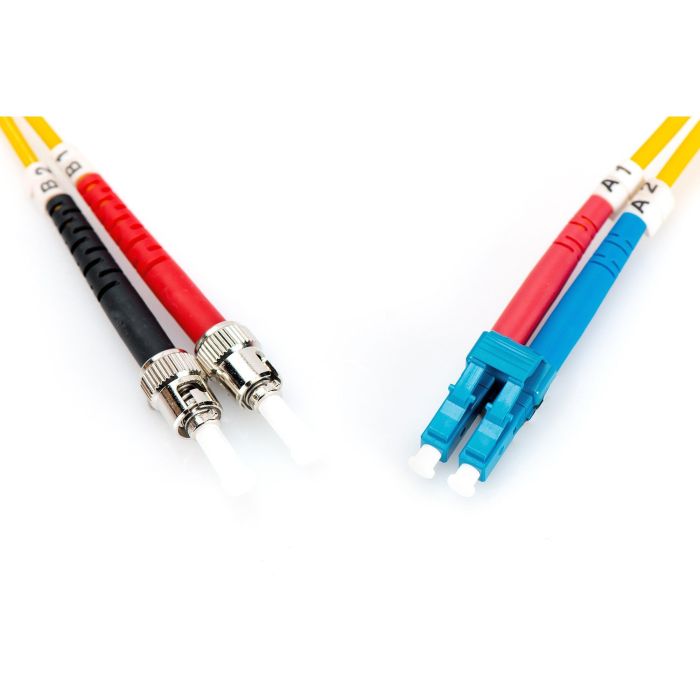 DIGITUS LWL Patchkabel LC -> ST 3.00m Singlemode Duplex OS2 2