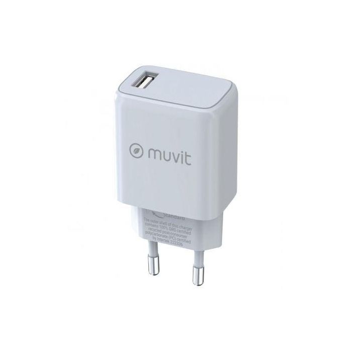 Cargador de Pared Muvit MCACC0002 15 W Blanco