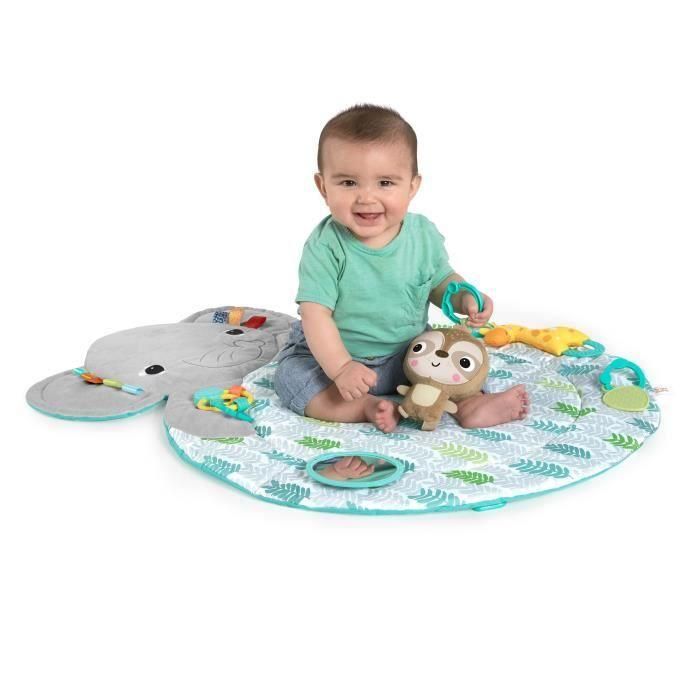 BRIGHT STARTS Alfombra de juego Hug 'n Cuddle, elefante 3