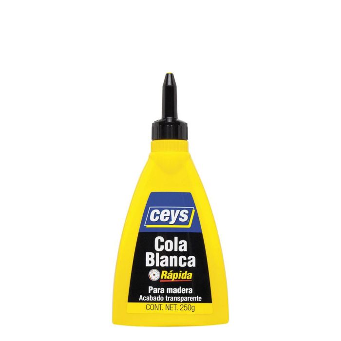 Ceys Cola blanca rápida para madera 250 g - Ideal para montaje, ensamblaje y bricolaje 0 Ceys Cola blanca rápida para madera 250 g - Ideal para montaje, ensamblaje y bricolaje 0
