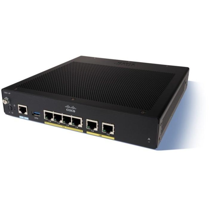 Cisco C927-4P VDSL2/ADSL2+ Router Ethernet WAN Gigabit Ethernet con 4 Puertos 2 Cisco C927-4P VDSL2/ADSL2+ Router Ethernet WAN Gigabit Ethernet con 4 Puertos 2
