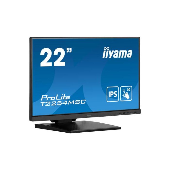 Iiyama ProLite T2254MSC-B1AG Monitor Táctil 21.5" IPS Full HD, 10 Puntos Táctiles, HDMI, Negro