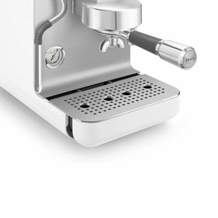 Cafetera Express de Brazo Smeg EMC02WHMEU Blanco 1350 W 1 L 3 Cafetera Express de Brazo Smeg EMC02WHMEU Blanco 1350 W 1 L 3
