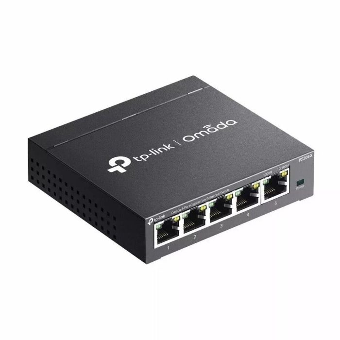 TP-LINK Omada ES205G Switch Gestionado 5 Puertos Gigabit, Integración con Omada SDN, VLAN, IGMP Snooping 9 TP-LINK Omada ES205G Switch Gestionado 5 Puertos Gigabit, Integración con Omada SDN, VLAN, IGMP Snooping 9