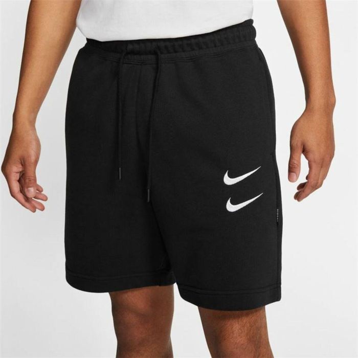 Pantalones Cortos Deportivos para Hombre Nike Sportswear Swoosh Negro 6