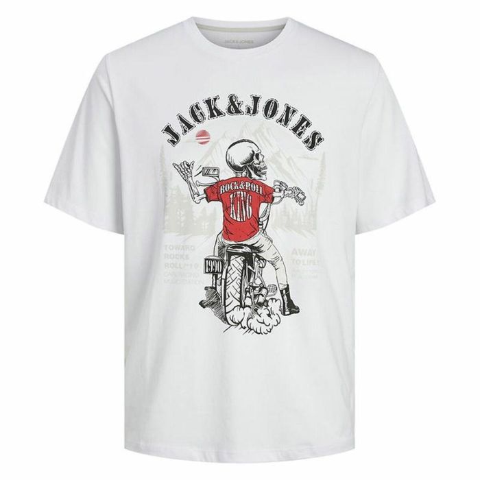 Camiseta de Manga Corta Hombre Jack & Jones skull Rock Crew 0 Camiseta de Manga Corta Hombre Jack & Jones skull Rock Crew 0