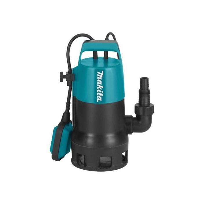 Makita PF0410 Bomba de inmersión - Profundidad máxima 5m, Altura máxima de entrega 5m
