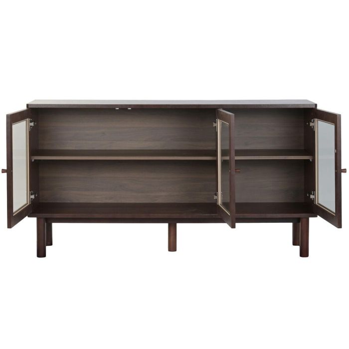Aparador Home ESPRIT Cristal Madera MDF 140 x 40 x 75 cm 7 Aparador Home ESPRIT Cristal Madera MDF 140 x 40 x 75 cm 7
