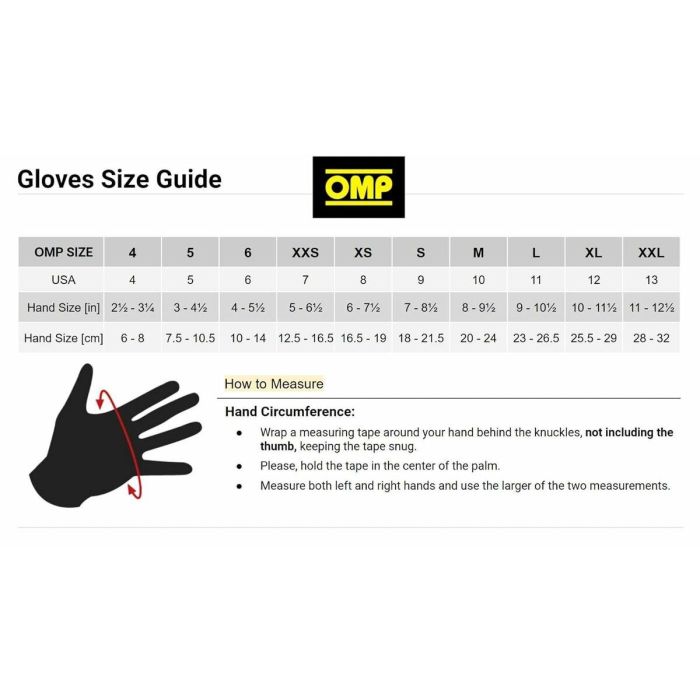 Guantes OMP S 1 Guantes OMP S 1