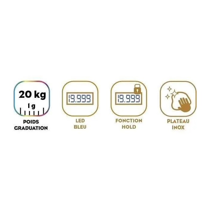 Little Balance Báscula profesional Perfect 20 - USB - Reparable 1