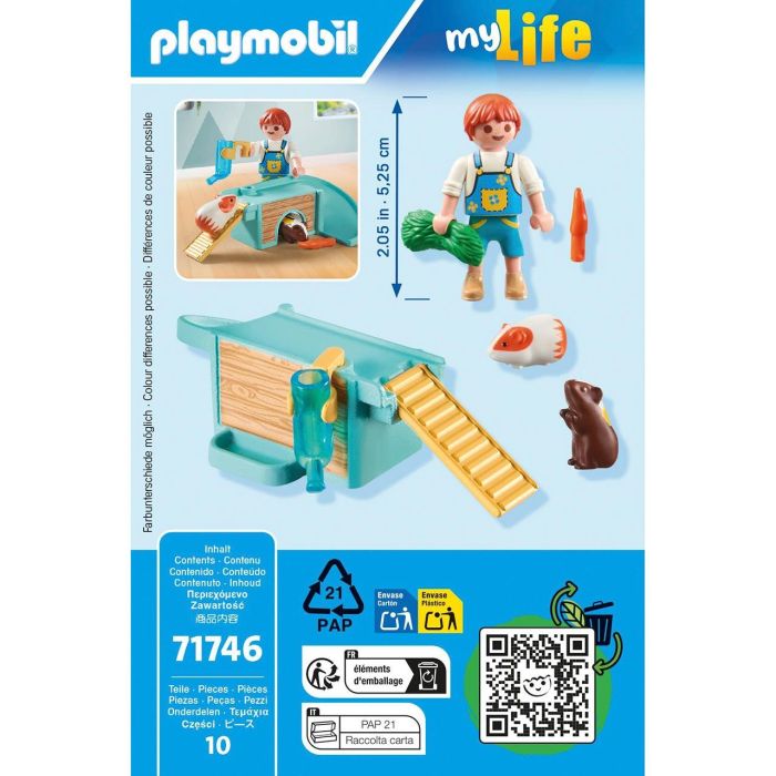 Playmobil Casa Para Cobayas 71746 | Parque Infantil Interior con Accesorios para Niños y Niñas +4 Años 4
