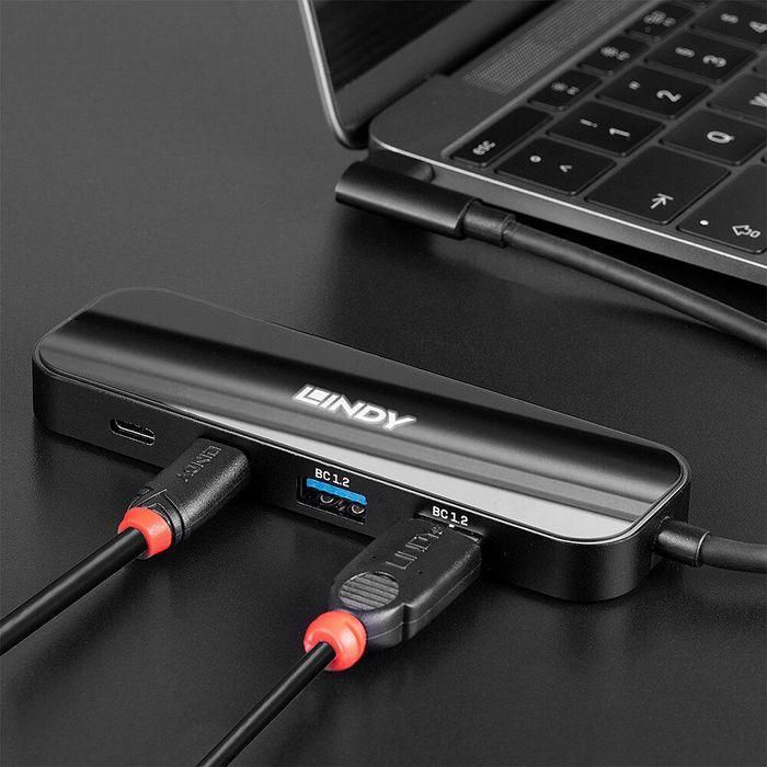 Hub USB LINDY Multicolor 3 Hub USB LINDY Multicolor 3